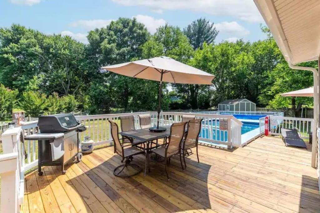 Lrge 5 Bedroom 9 Beds Near Dc-Pool, Hot Tub, Gym, Game Rm, Fire Pit Bowie Dış mekan fotoğraf